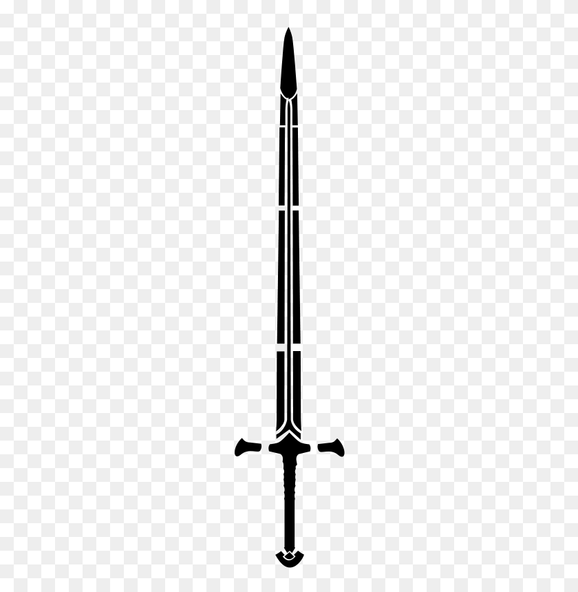 400x800 Free Clip Art Sword - Sword Clipart