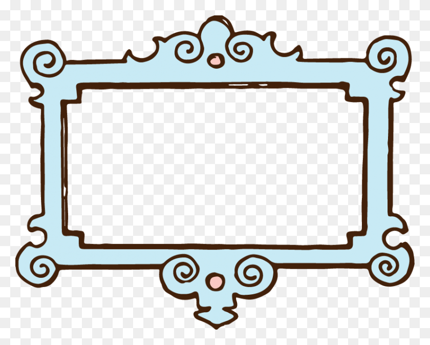 825x649 Free Clip Art Vintage Frame Oh So Nifty Vintage Graphics - Rustic Frame Clipart