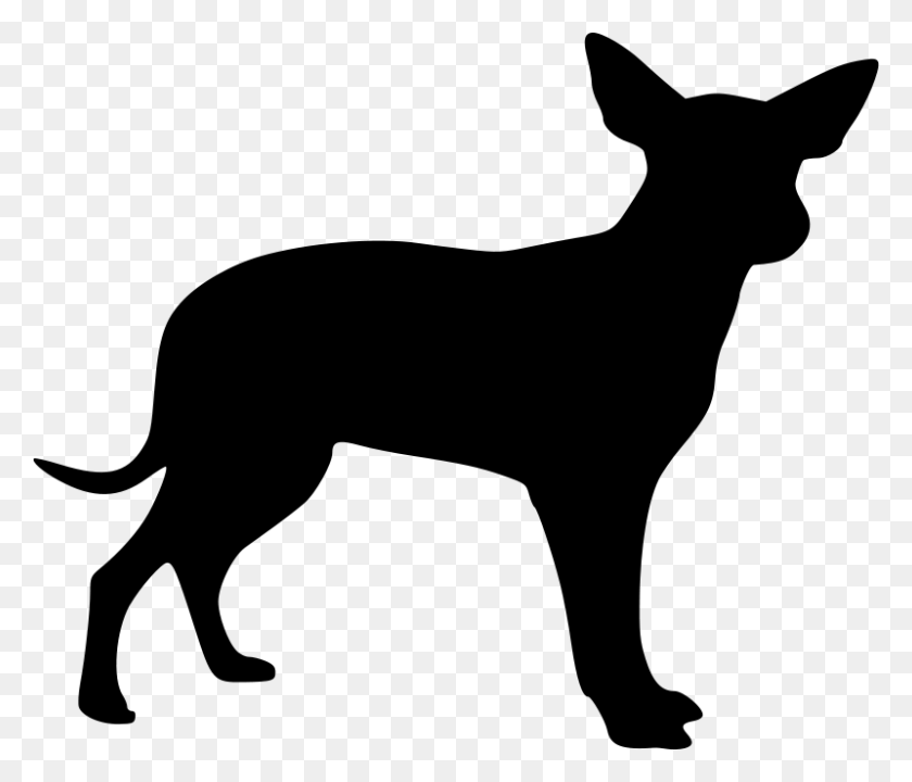 800x677 Imágenes Prediseñadas Gratis Xolo Silhouette - Terrier Clipart