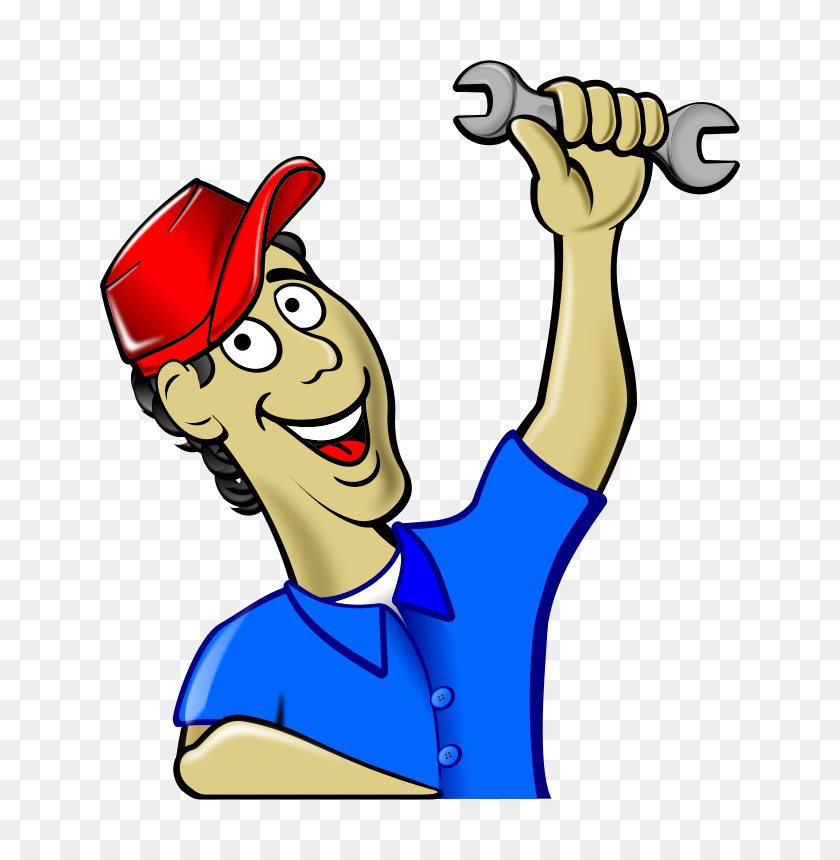 686x800 Free Clipart - Pipe Wrench Clipart