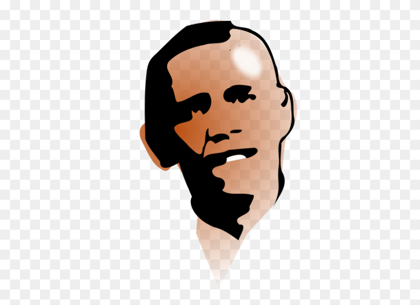 800x566 Free Clipart - Obama PNG