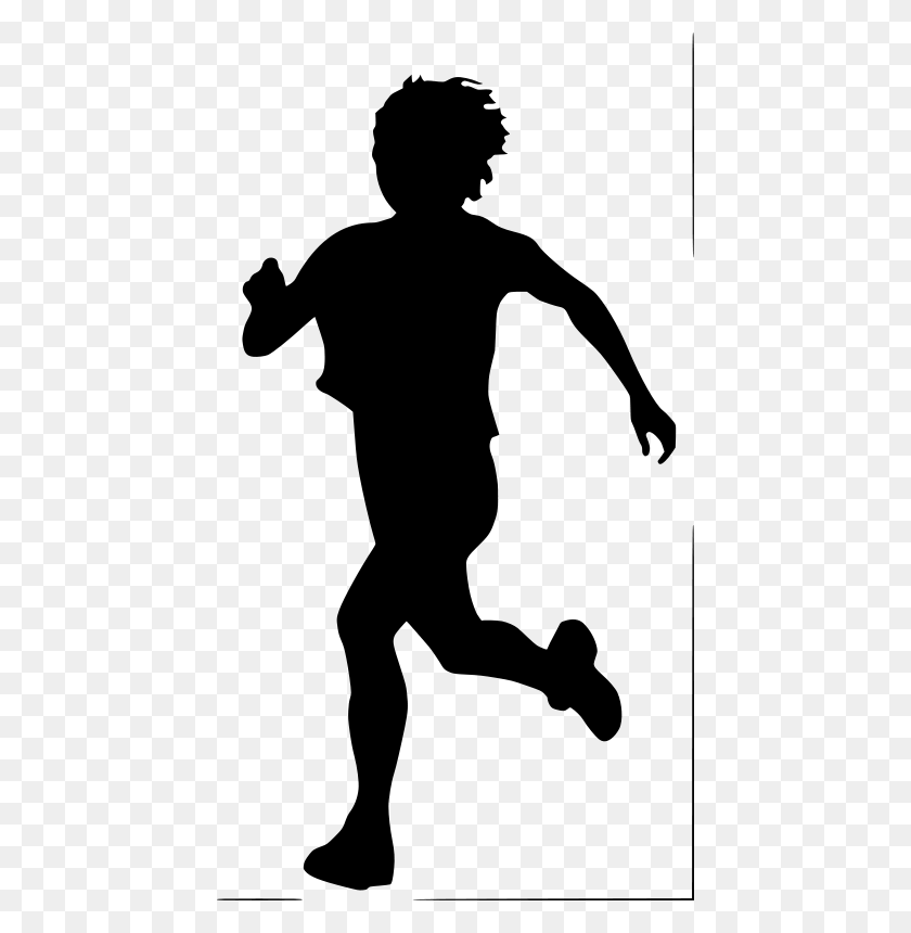 440x800 Free Clipart - Running Late Clipart