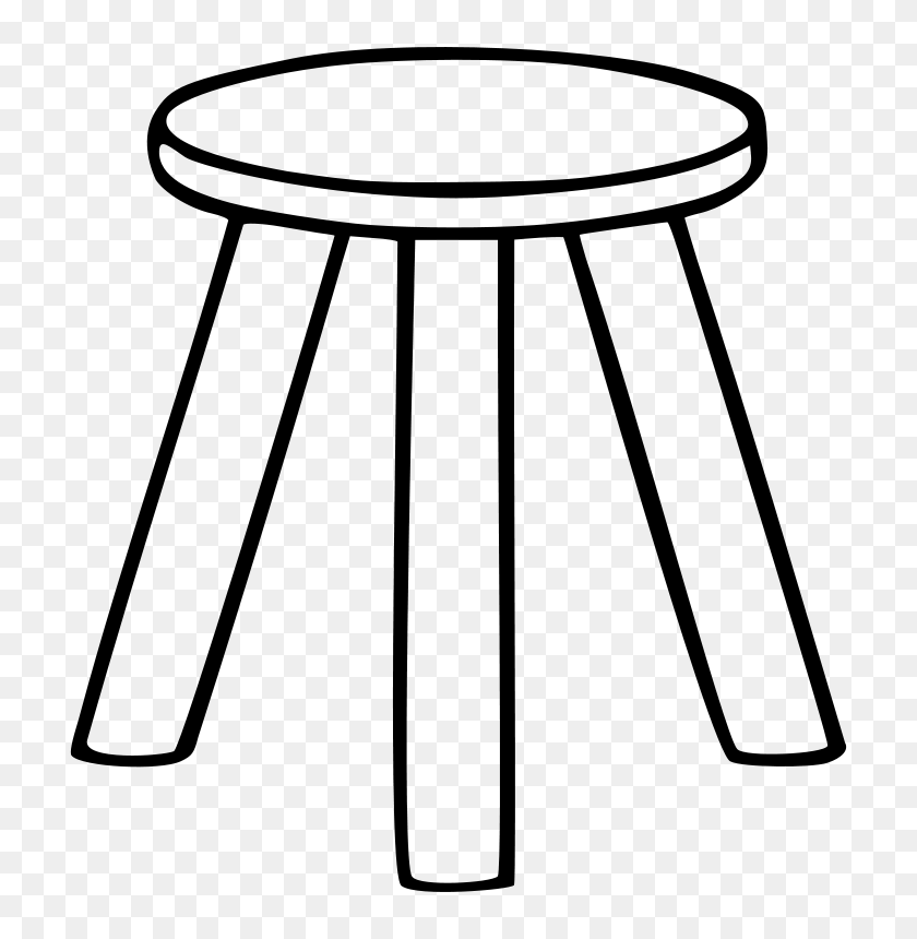 738x800 Free Clipart - Wooden Spoon Clipart Black And White
