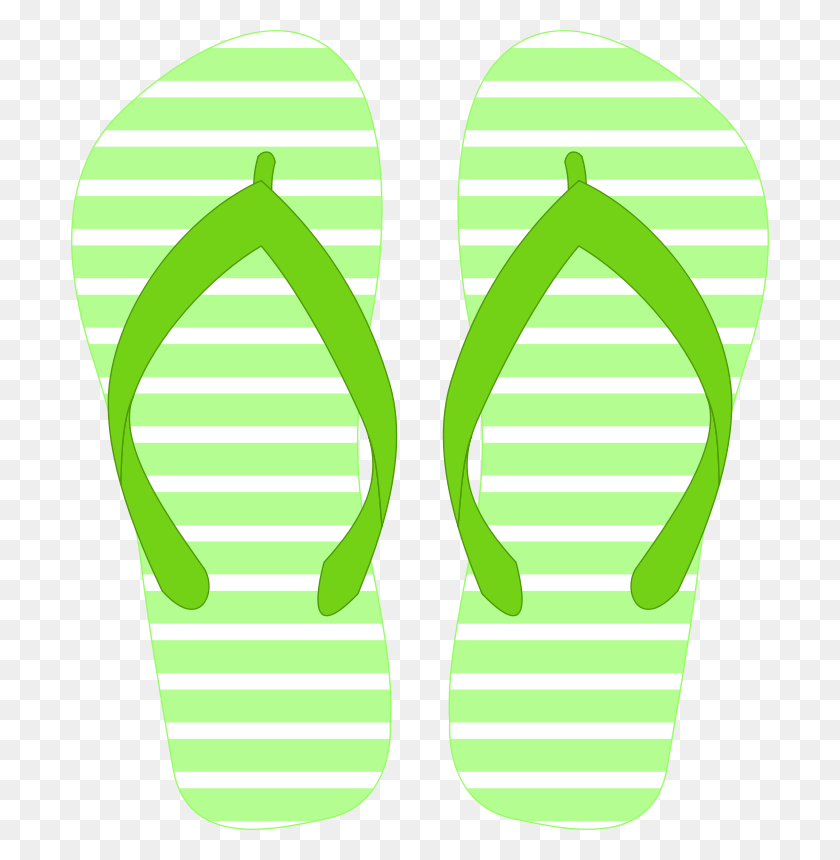 698x800 Free Clipart - Barefoot Clipart
