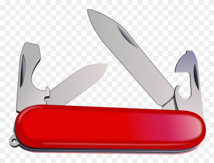 800x594 Free Clipart - Butcher Knife Clipart