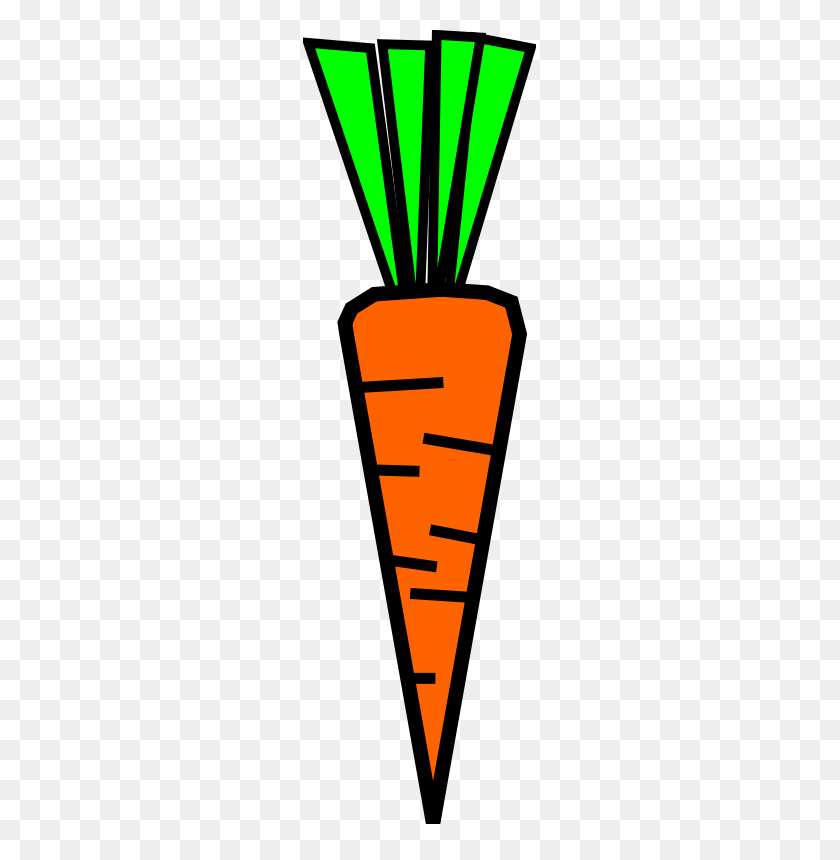 233x800 Free Clipart - Carrot Garden Clipart