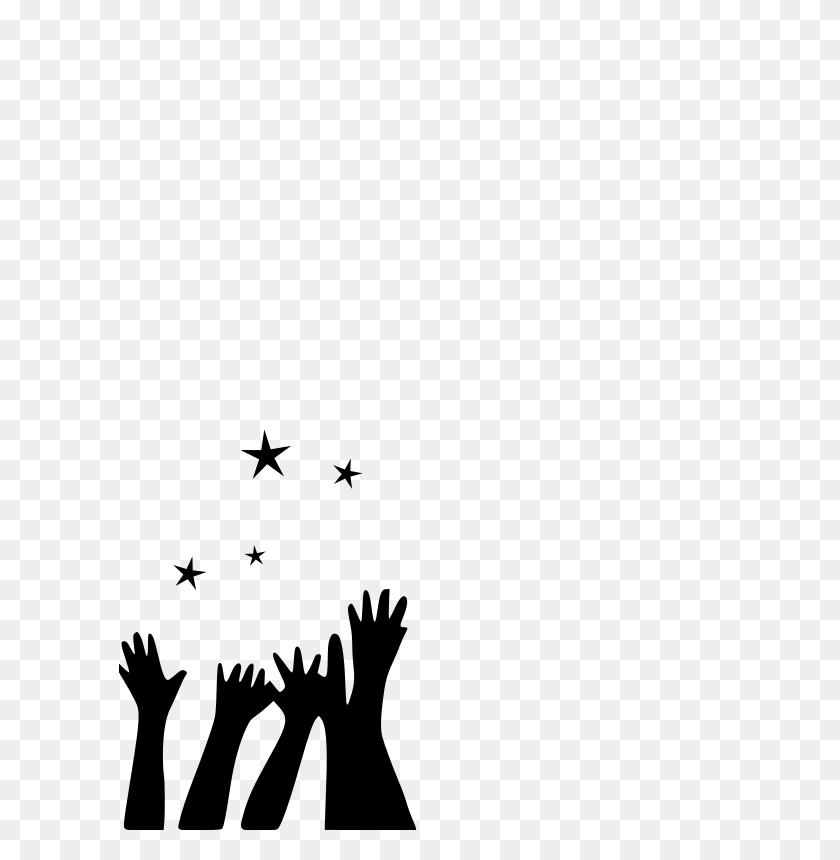 601x800 Free Clipart - Moon And Stars Clipart Black And White