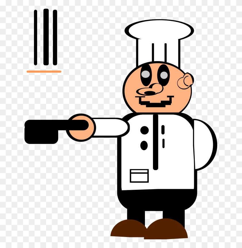 669x800 Free Clipart - Cooking Utensils Clipart