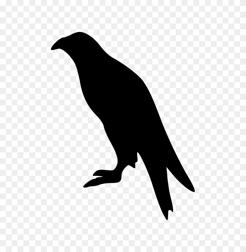 649x800 Free Clipart - Eagle Silhouette PNG