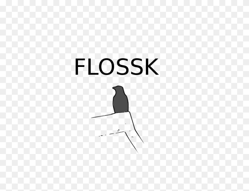 800x600 Free Clipart - Floss Clipart Black And White