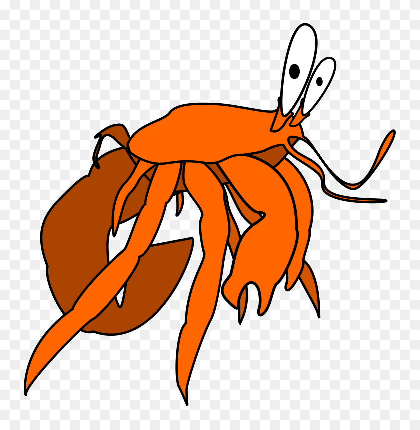 780x800 Free Clipart - Free Crab Clipart