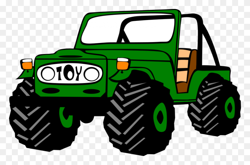 800x506 Free Clipart - Free Jeep Clipart