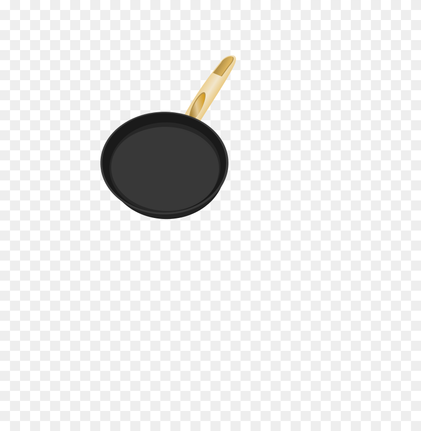 566x800 Free Clipart - Frying Pan Clipart