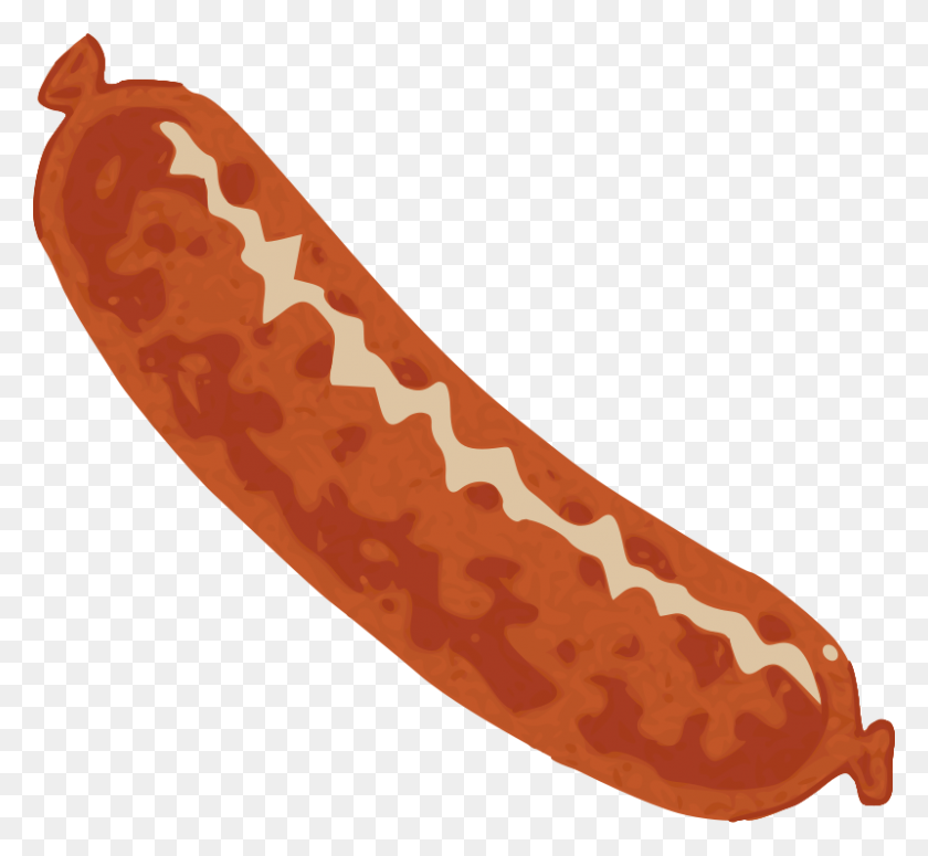 800x734 Free Clipart - Hot Dog Clip Art Free