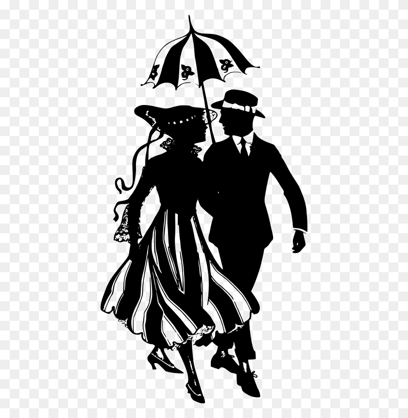 426x800 Free Clipart - Husband Wife Clipart