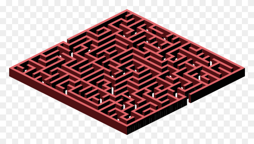 800x429 Free Clipart - Labyrinth Clipart