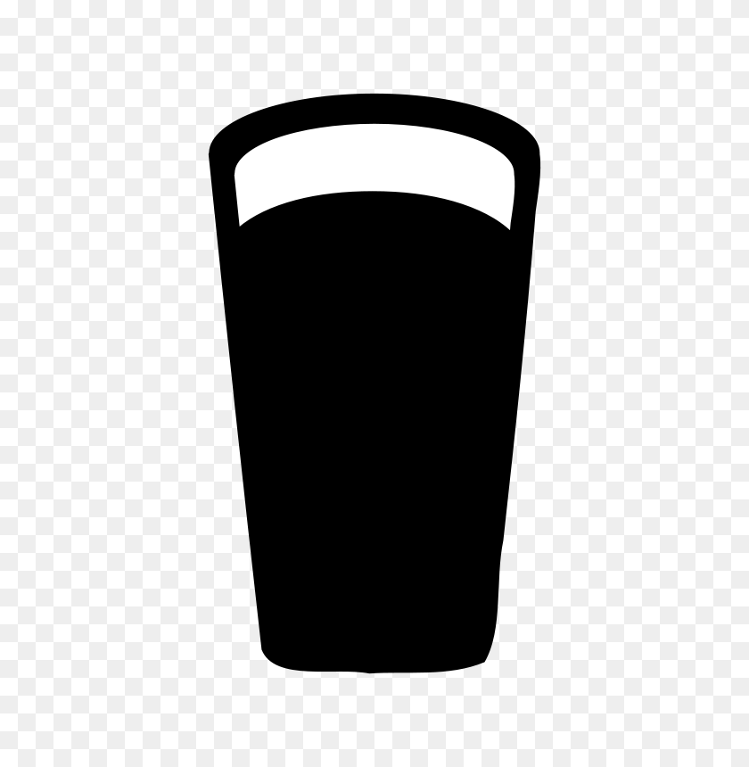 458x800 Free Clipart A Pint Of Stout Beer Beijingcream - Pint Clipart