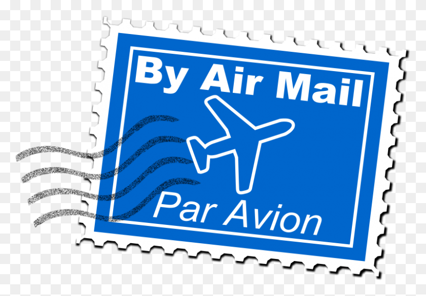 800x537 Free Clipart Air Mail Postage Stamp Uroesch - Postage Stamp Clip Art