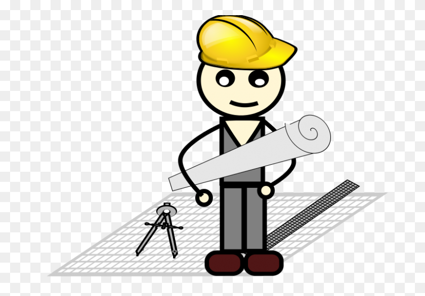 800x540 Free Clipart Architect With Compass And Ruler Loveandread - Ruler Clipart
