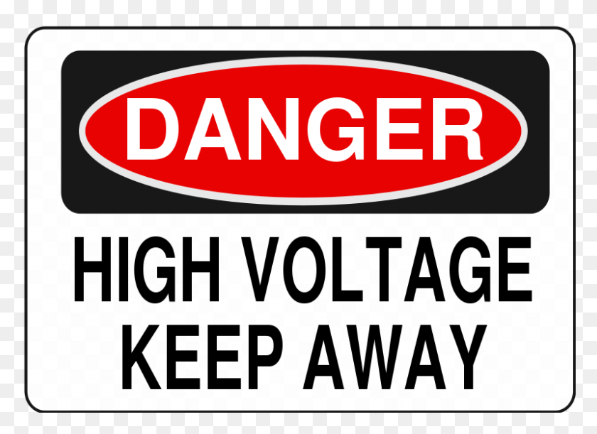 800x566 Free Clipart Bacteriophage - Danger Sign Clipart