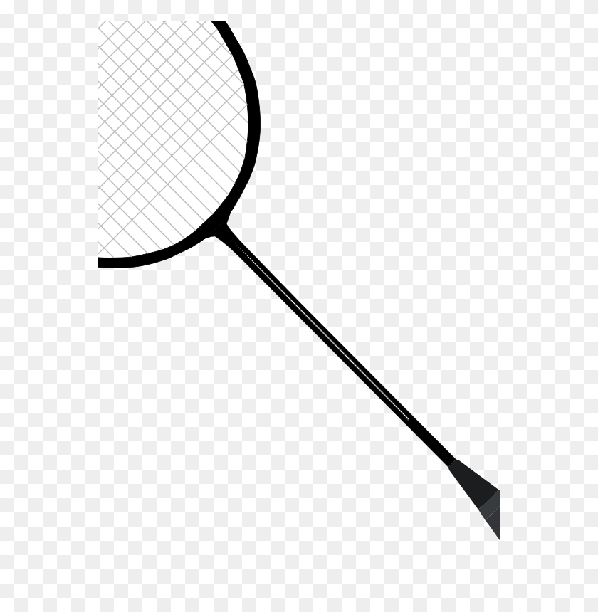 Free Clipart Badminton Racket - Racket Clipart