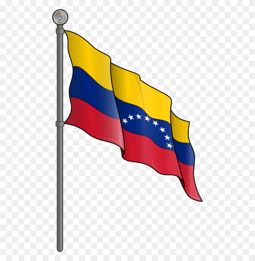 496x800 Бесплатный Клипарт Bandera De Venezuela Deiby Ybied - Венесуэла Клипарт