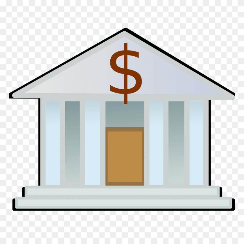 800x800 Free Clipart Bank Building - Come Worship With Us Clipart