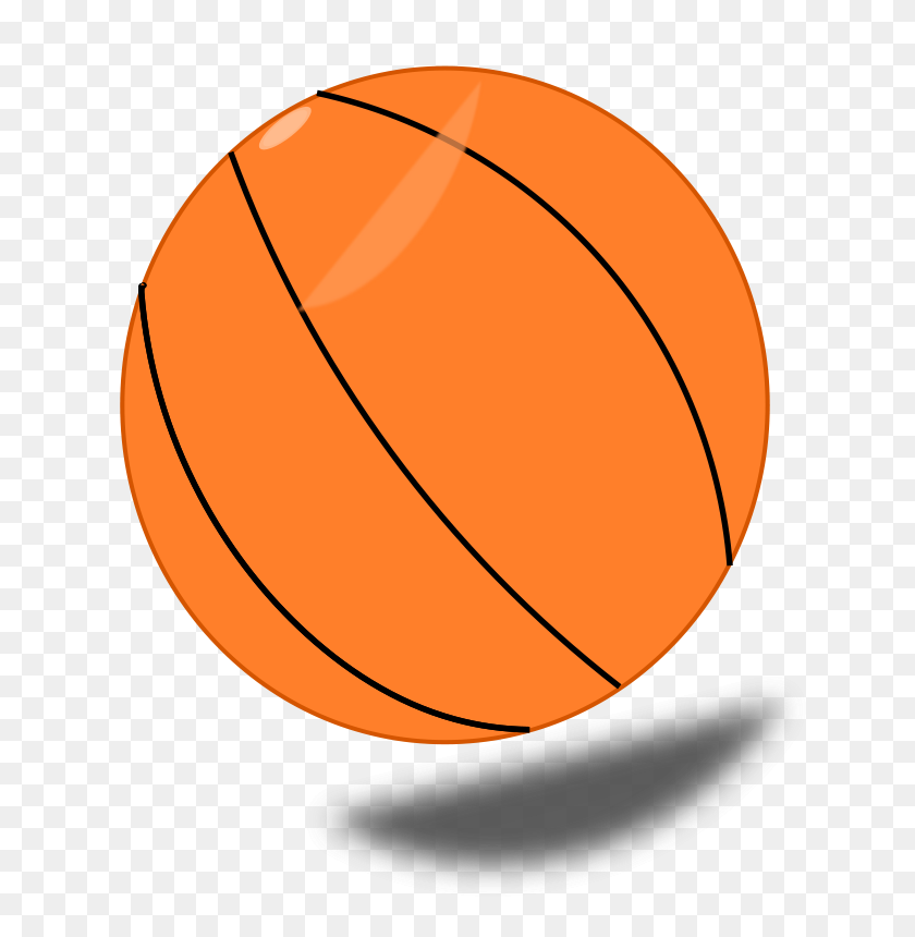 677x800 Free Clipart Basket Ball - Stress Clipart Free