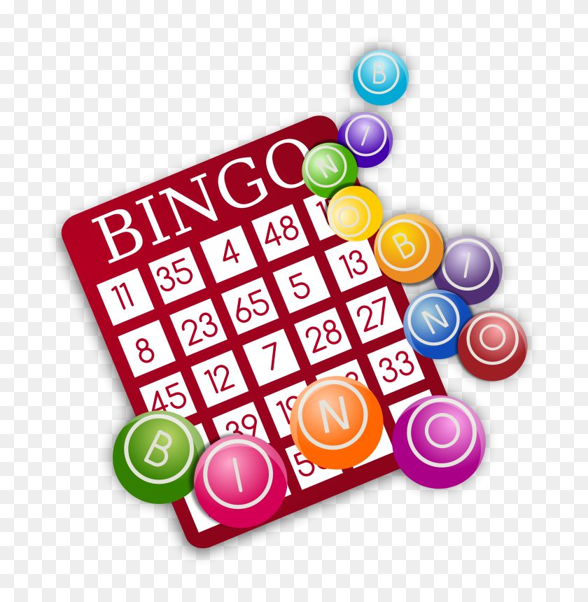 751x800 Free Clipart Bingo Gnokii - Bingo Clipart Free