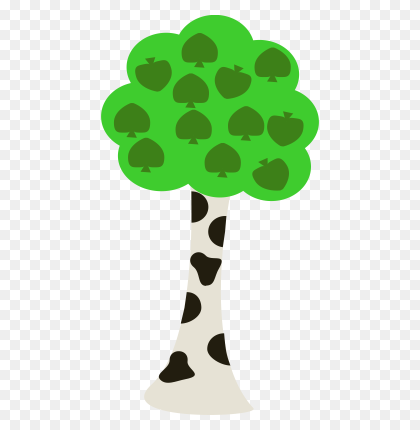 436x800 Free Clipart Birch Tree Machovka - Camouflage Clipart