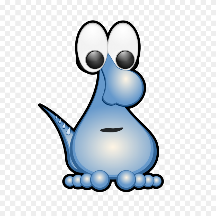 800x800 Free Clipart Blue Thing Tiothy - Thing Clipart