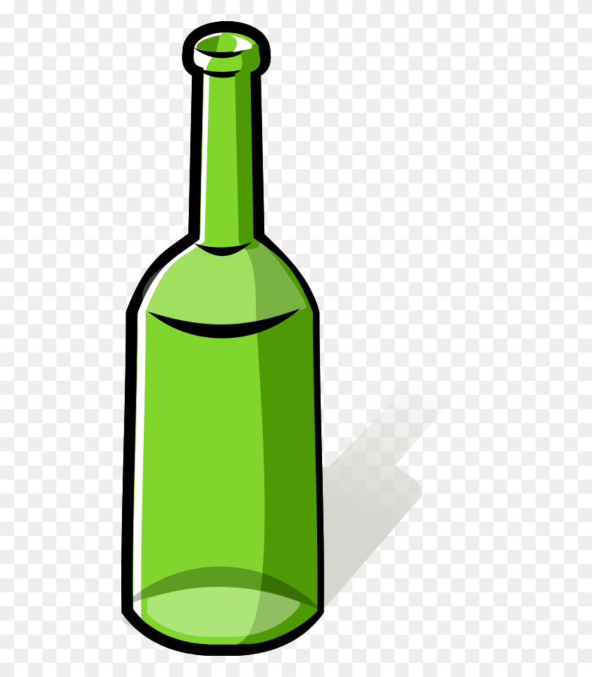 503x900 Бутылка Бесплатный Клипарт - Стакан Воды Клипарт