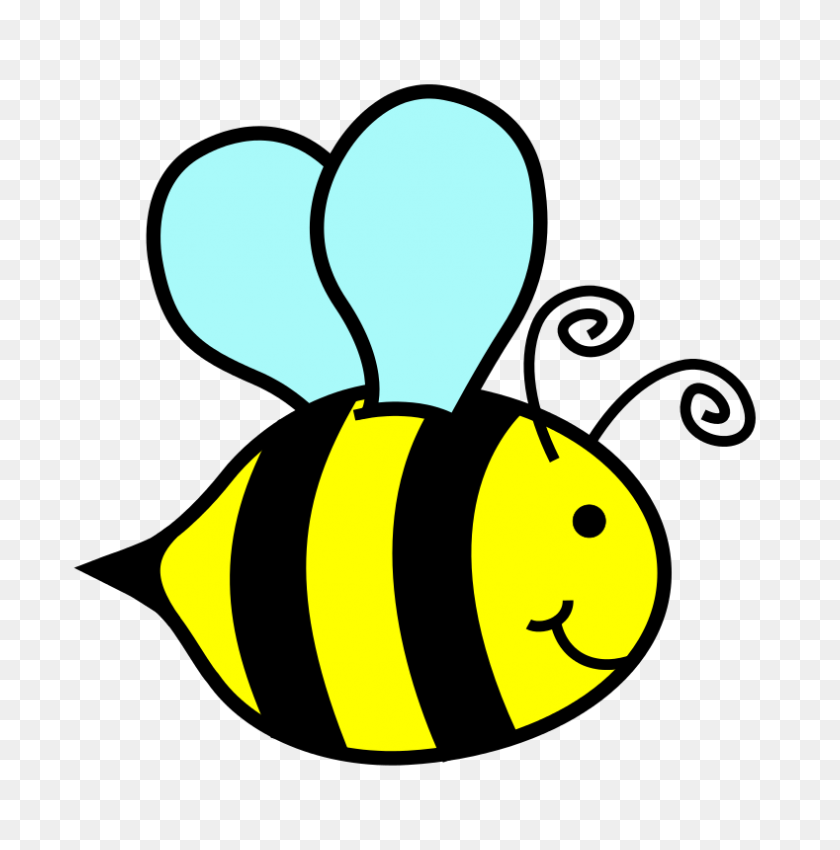 789x800 Бесплатный Клипарт Bumble Bee Kamc - Практика Клипарт