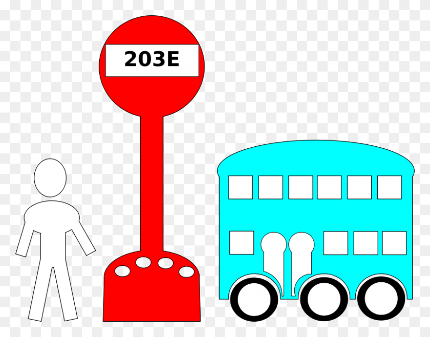 800x615 Free Clipart Bus Station Milker - Bus Station Clipart