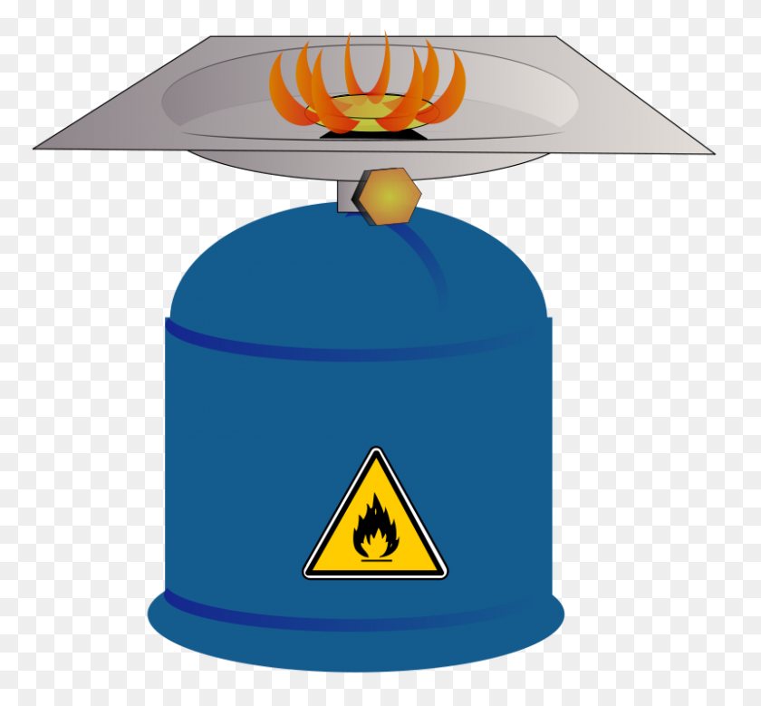 800x738 Clipart Gratis Camping Gas Anónimo - Clipart Camping