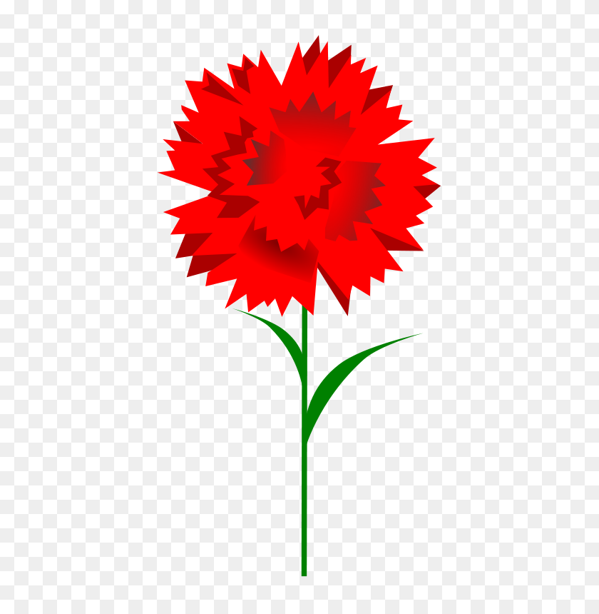 417x800 Free Clipart Carnation Worker - Carnation Clipart