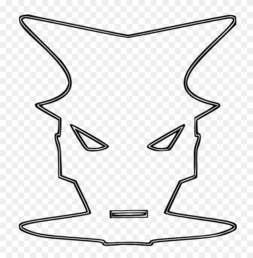 781x800 Free Clipart Carnival Mask Outline Angelo Gemmi - Carnival Clip Art Free