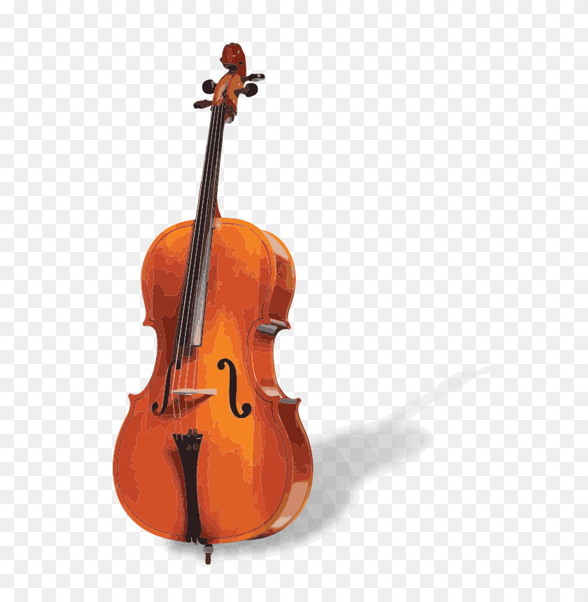 610x800 Free Clipart Cello - Viola Clipart