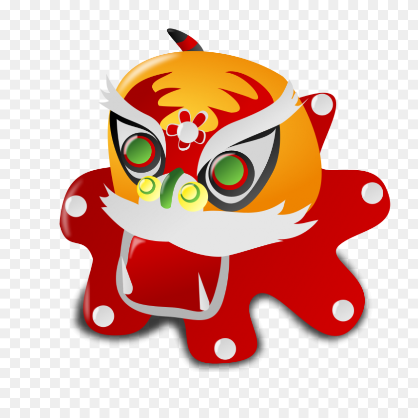 800x800 Free Clipart Chinese New Year Icon Nicubunu - Free New Years Eve Clip Art