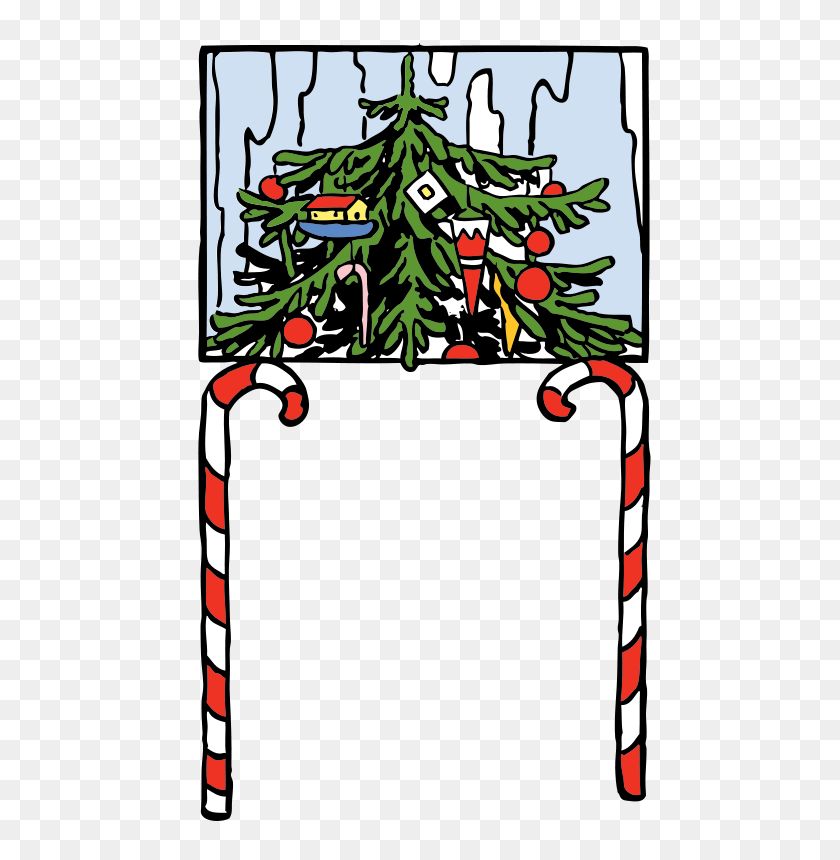 502x800 Free Clipart Christmas Arch Johnny Automatic - Arch Clipart