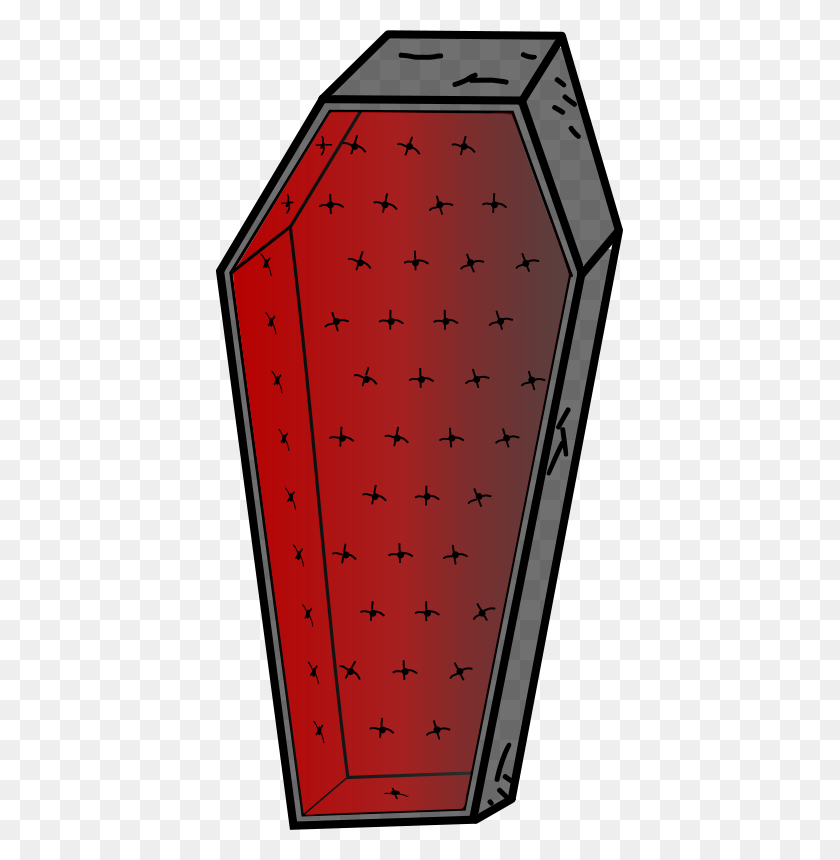 407x800 Бесплатный Клипарт Coffin Naoshika - Coffin Clipart