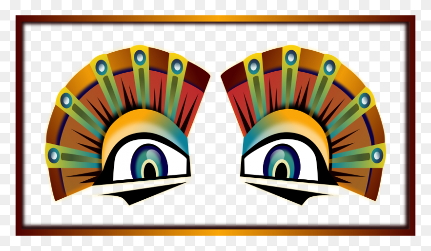 800x442 Free Clipart Colorful Sphinx Eyes Viscious Speed - Sphinx Clipart