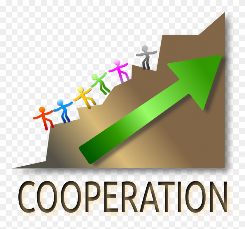 800x745 Free Clipart Cooperation Leads To Success - Success Images Clip Art