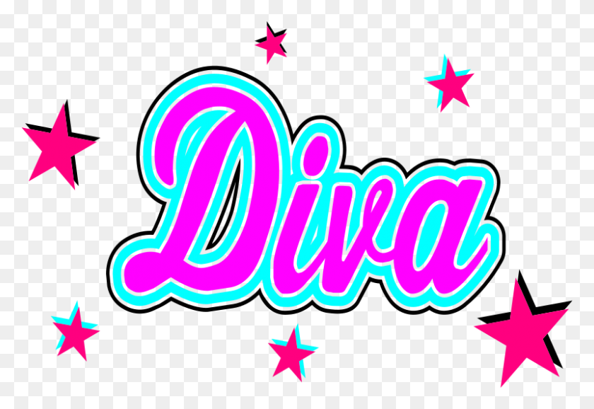 800x532 Free Clipart Diva - Name Clipart