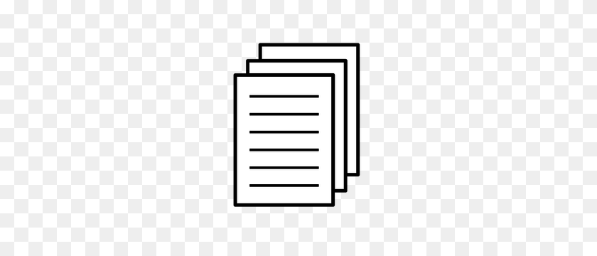 300x300 Free Clipart Document Icon - Article Clipart