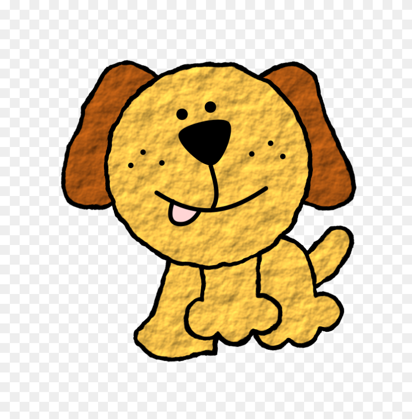 784x800 Free Clipart Doggie Bibbleycheese - Small Dog Clipart