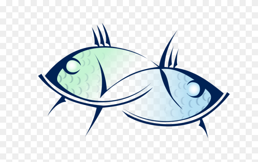 800x480 Free Clipart Doublefish Sergsb - Tuna Clipart