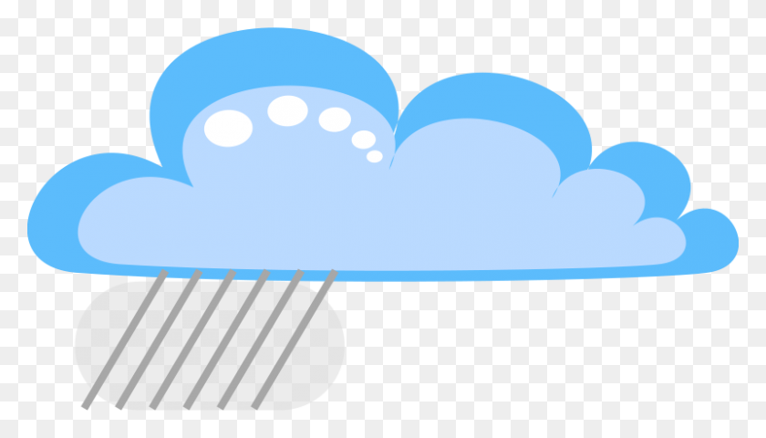800x431 Free Clipart Drakoon Rain Cloud Jogdragoon - Rain Cloud Clipart