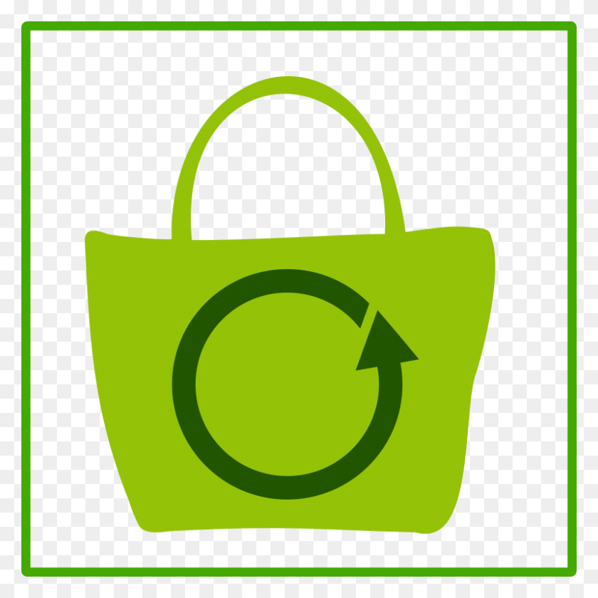800x800 Free Clipart Eco Green Shopping Icon Dominiquechappard - Shopping Clipart Free