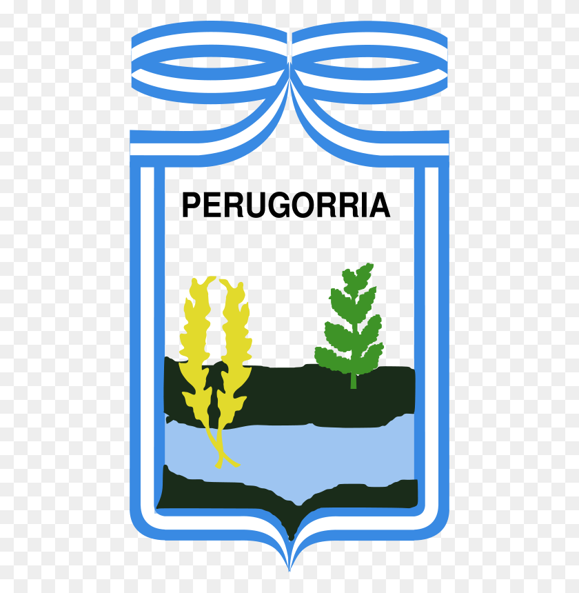 464x800 Бесплатный Клипарт Escudo De La Municipalidad De Perugorria - Аргентина